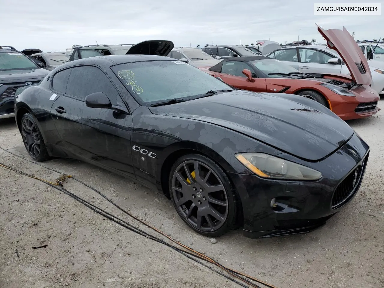 2009 Maserati Granturismo VIN: ZAMGJ45A890042834 Lot: 76468754