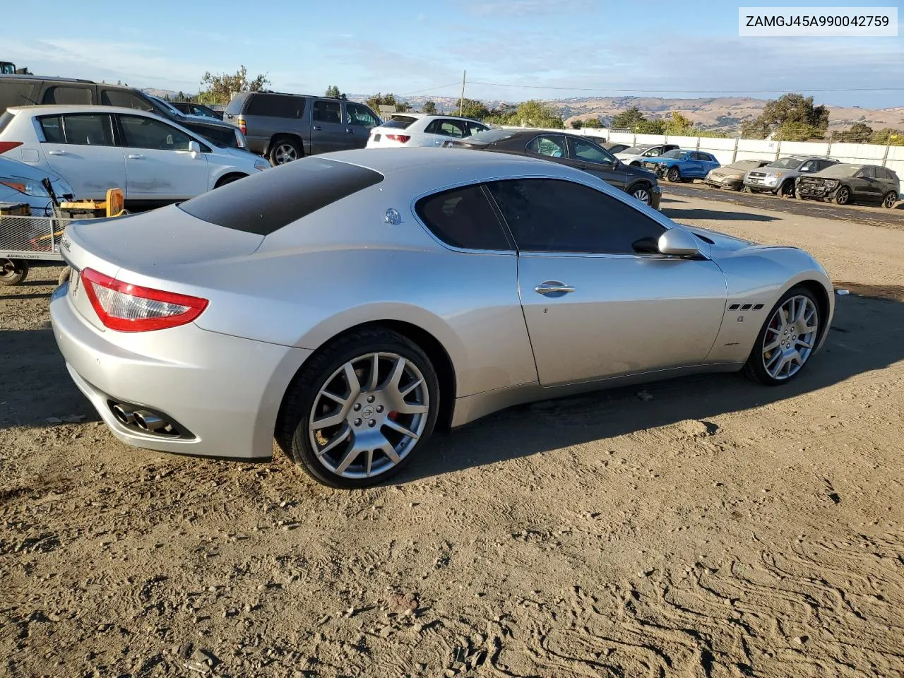 2009 Maserati Granturismo VIN: ZAMGJ45A990042759 Lot: 78197694