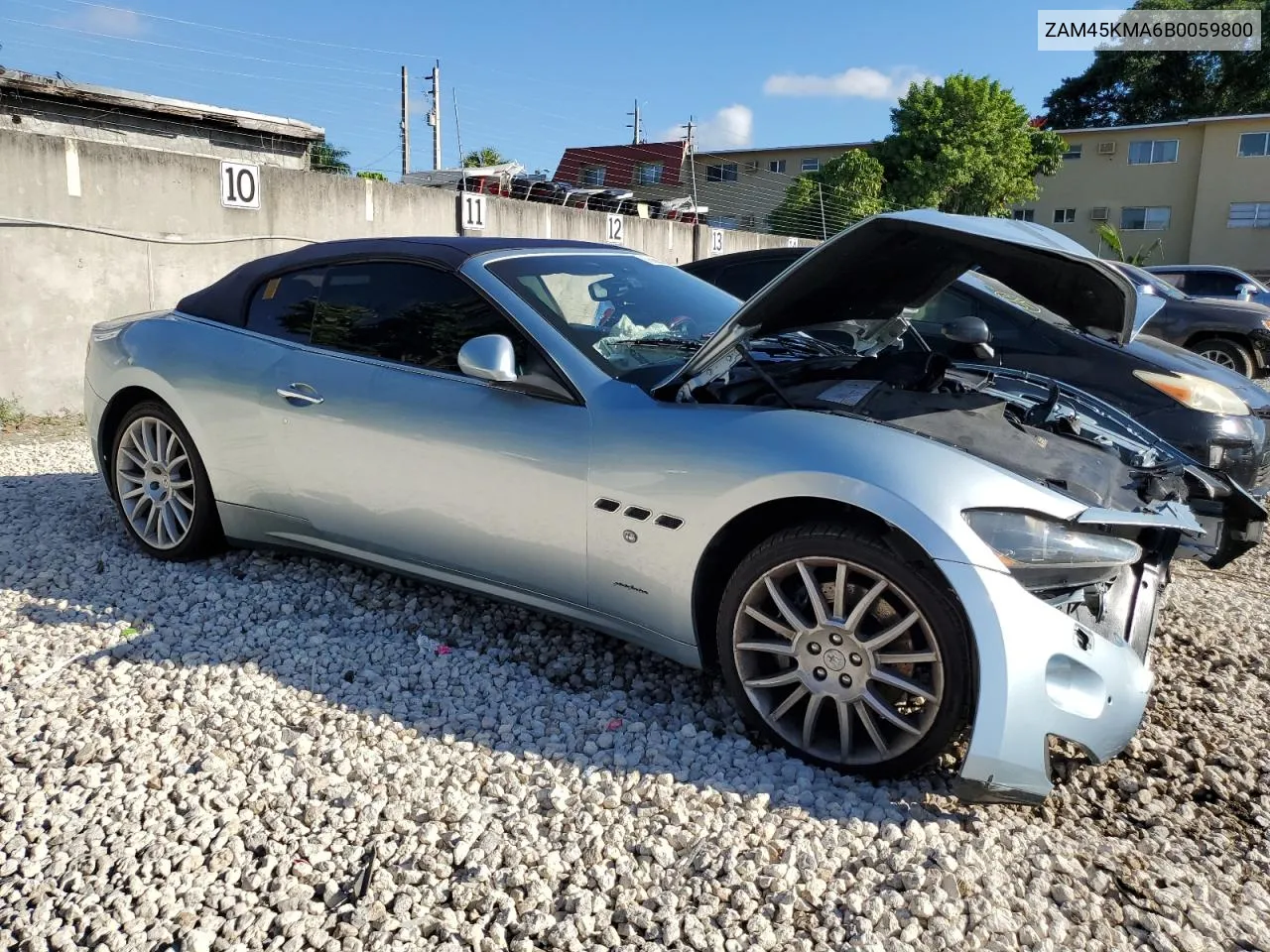 ZAM45KMA6B0059800 2011 Maserati Granturismo S