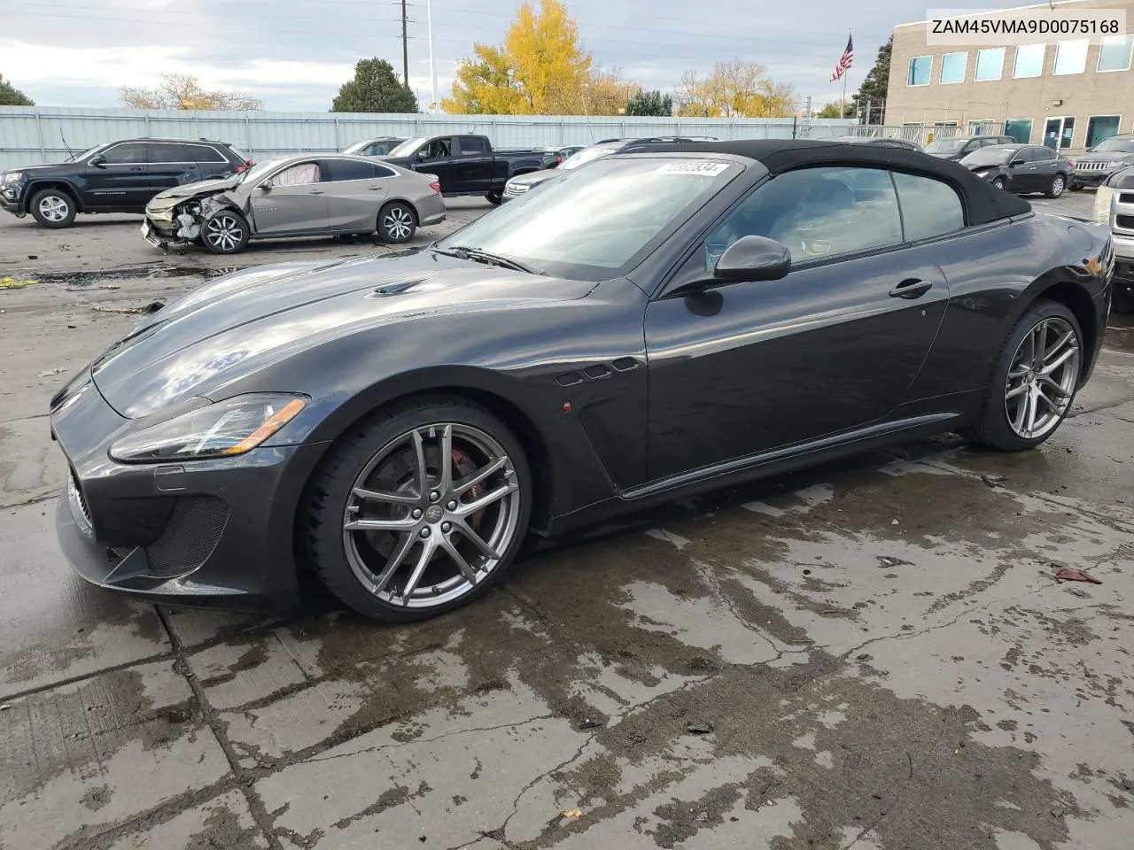 ZAM45VMA9D0075168 2013 Maserati Granturismo S