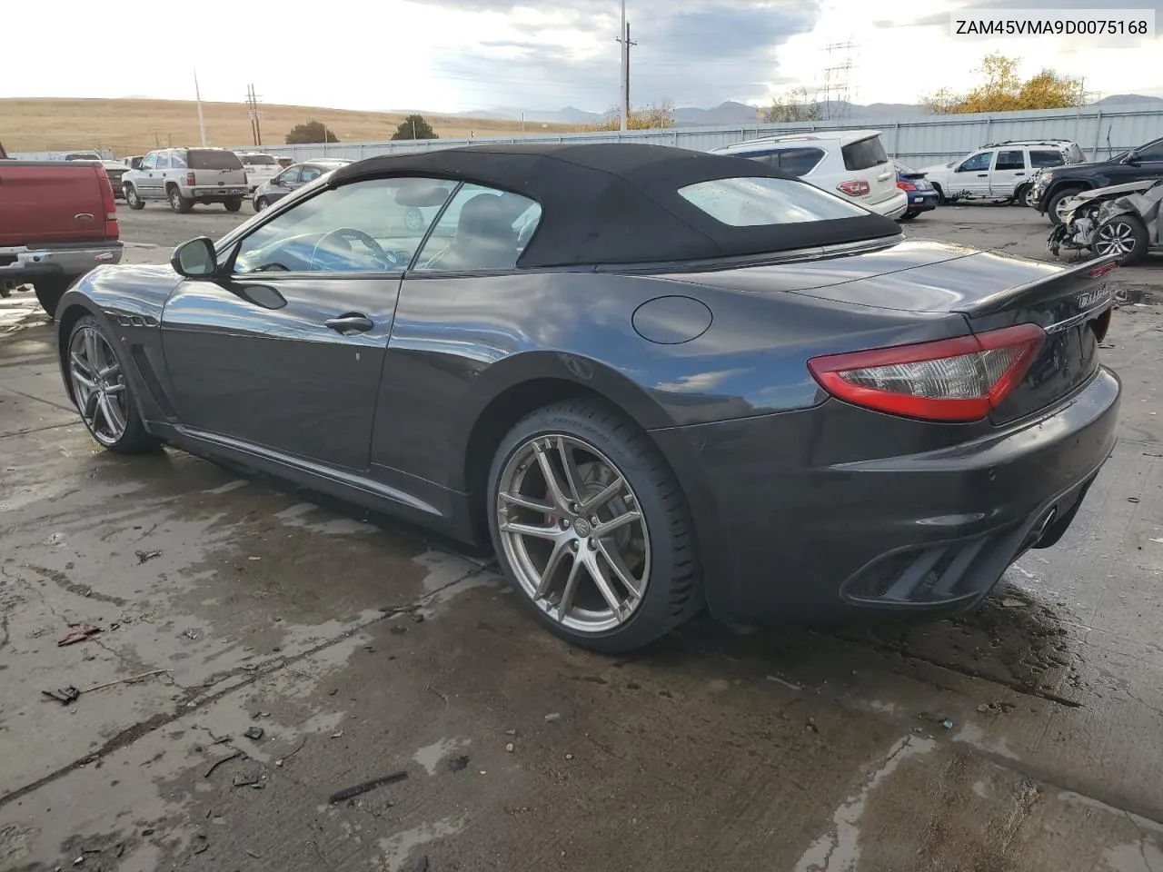 2013 Maserati Granturismo S VIN: ZAM45VMA9D0075168 Lot: 72382834