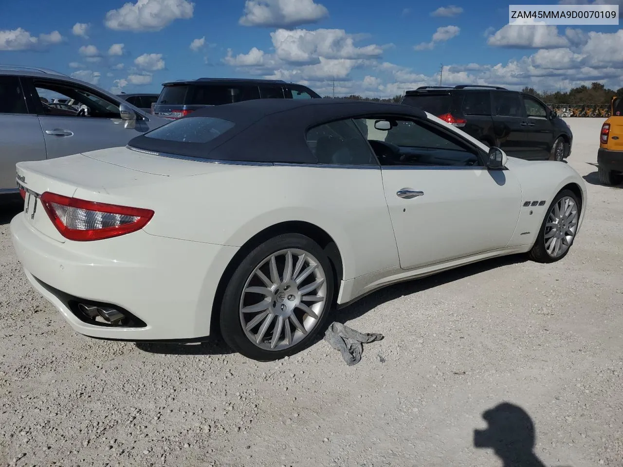 2013 Maserati Granturismo S VIN: ZAM45MMA9D0070109 Lot: 75174884