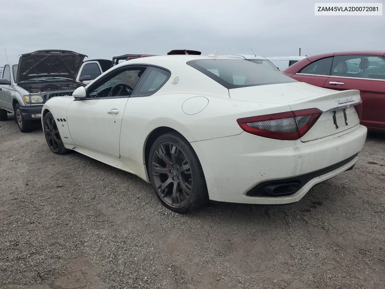 2013 Maserati Granturismo S VIN: ZAM45VLA2D0072081 Lot: 76554224