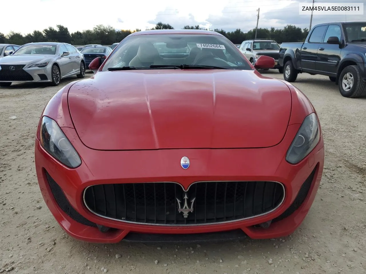 2014 Maserati Granturismo S VIN: ZAM45VLA5E0083111 Lot: 74052684