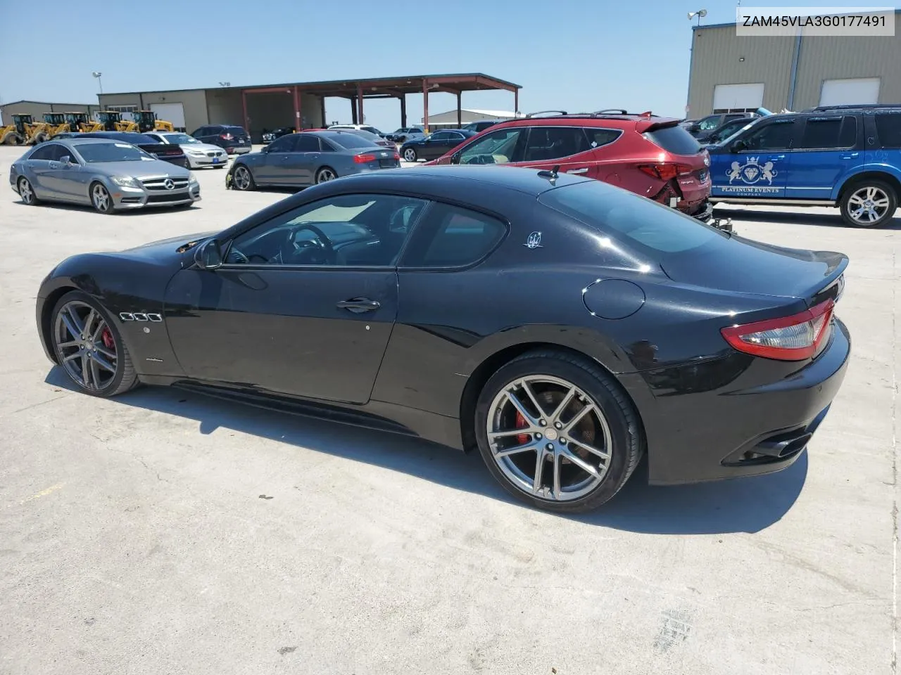 ZAM45VLA3G0177491 2016 Maserati Granturismo S