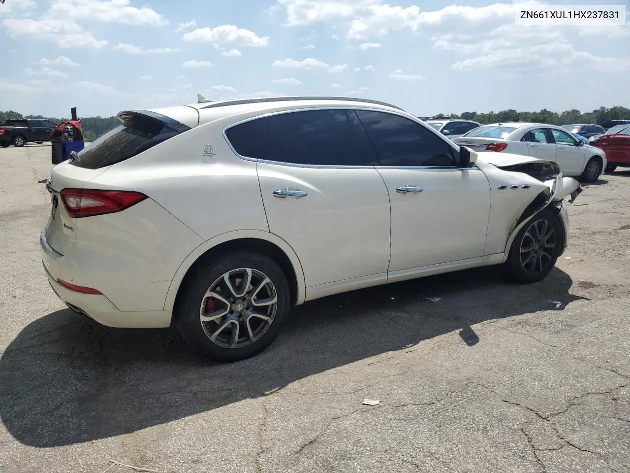 2017 Maserati Levante Luxury VIN: ZN661XUL1HX237831 Lot: 68611124