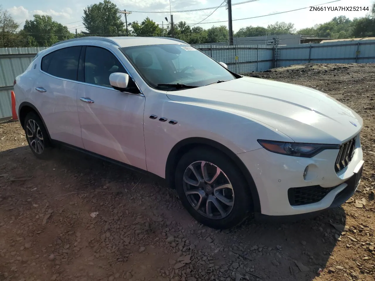 2017 Maserati Levante S VIN: ZN661YUA7HX252144 Lot: 68863214