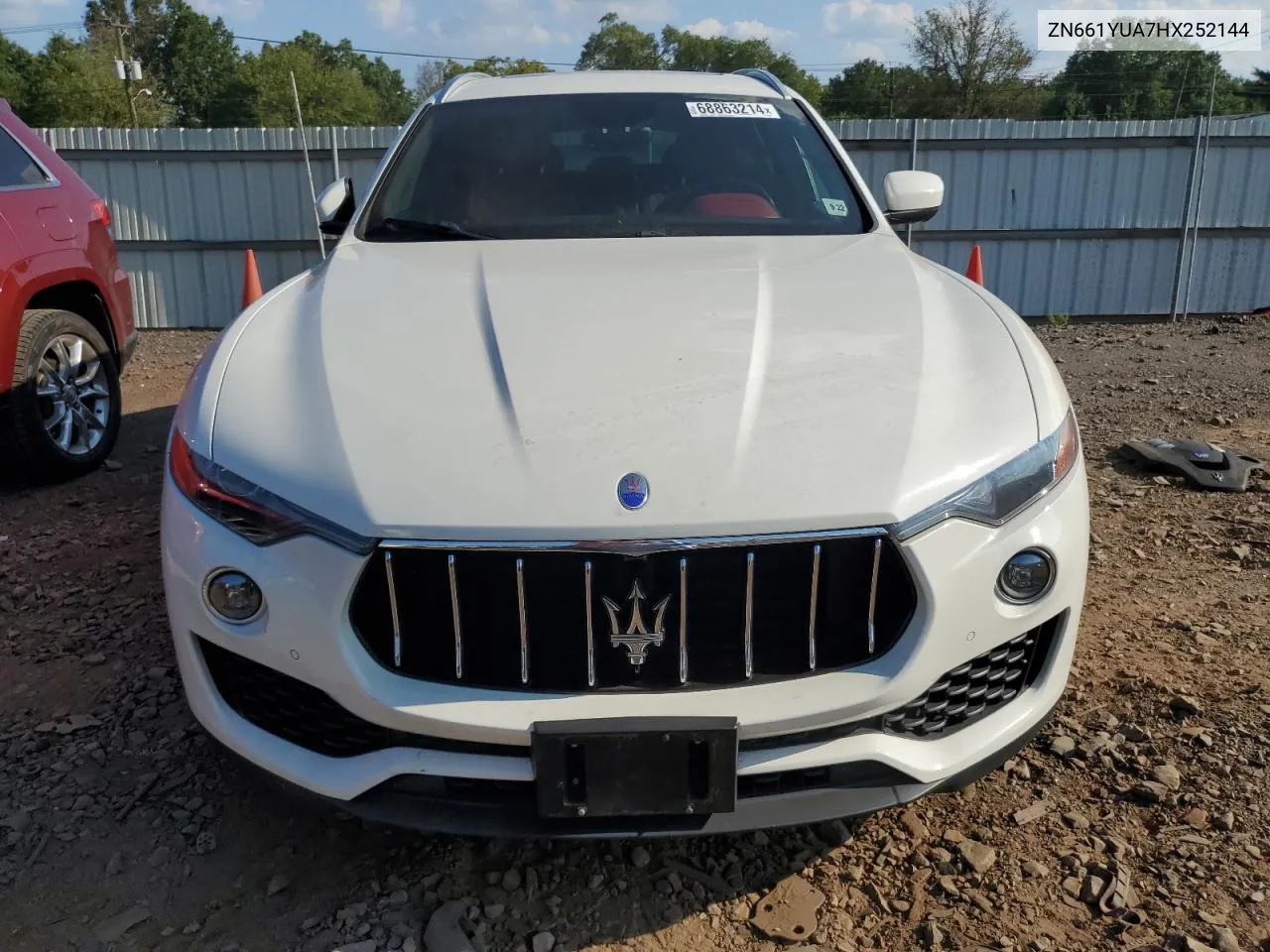 2017 Maserati Levante S VIN: ZN661YUA7HX252144 Lot: 68863214