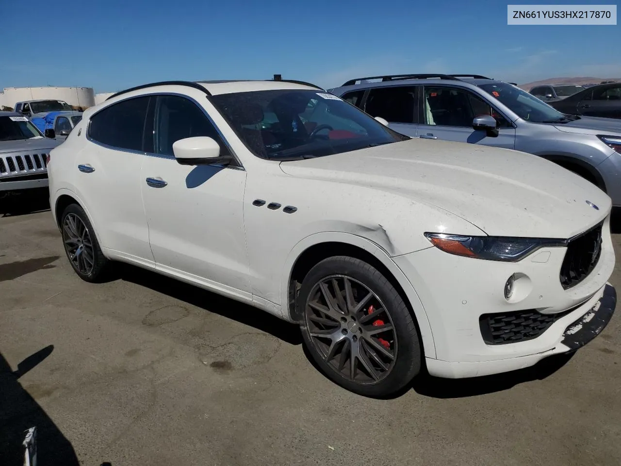 2017 Maserati Levante S Sport VIN: ZN661YUS3HX217870 Lot: 70834774