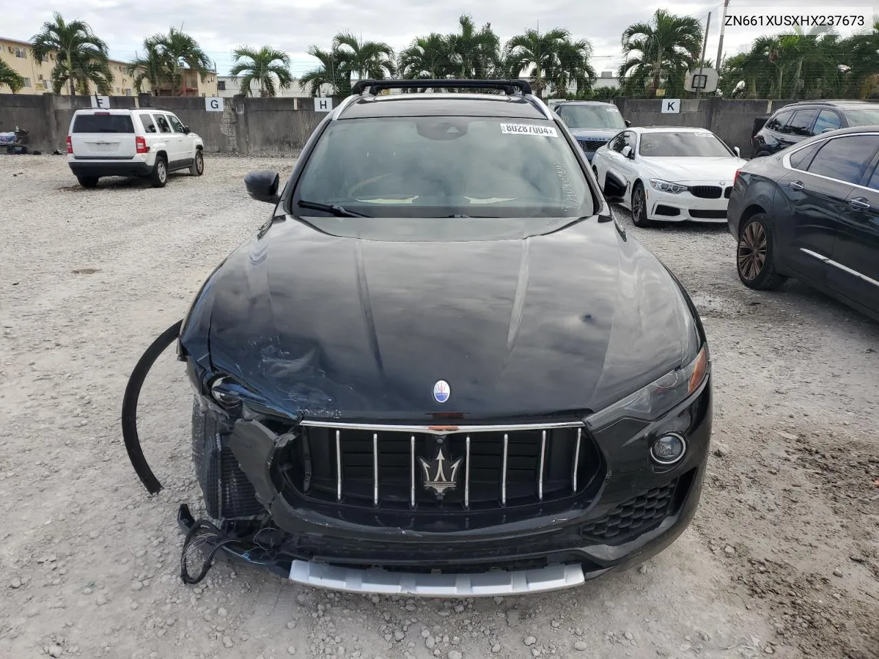 2017 Maserati Levante Sport VIN: ZN661XUSXHX237673 Lot: 80287004