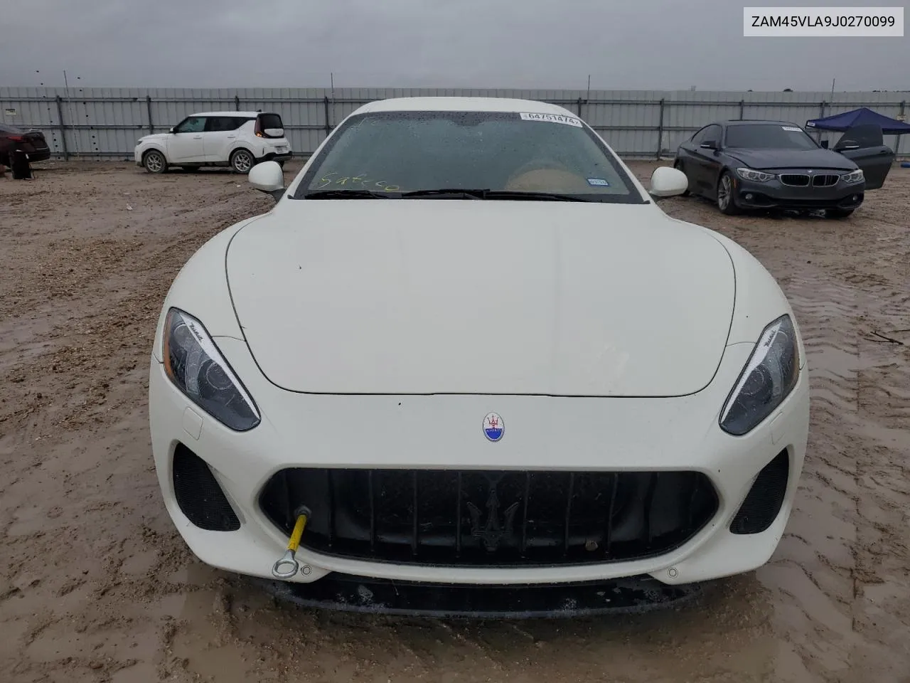 2018 Maserati Granturismo S VIN: ZAM45VLA9J0270099 Lot: 64751474