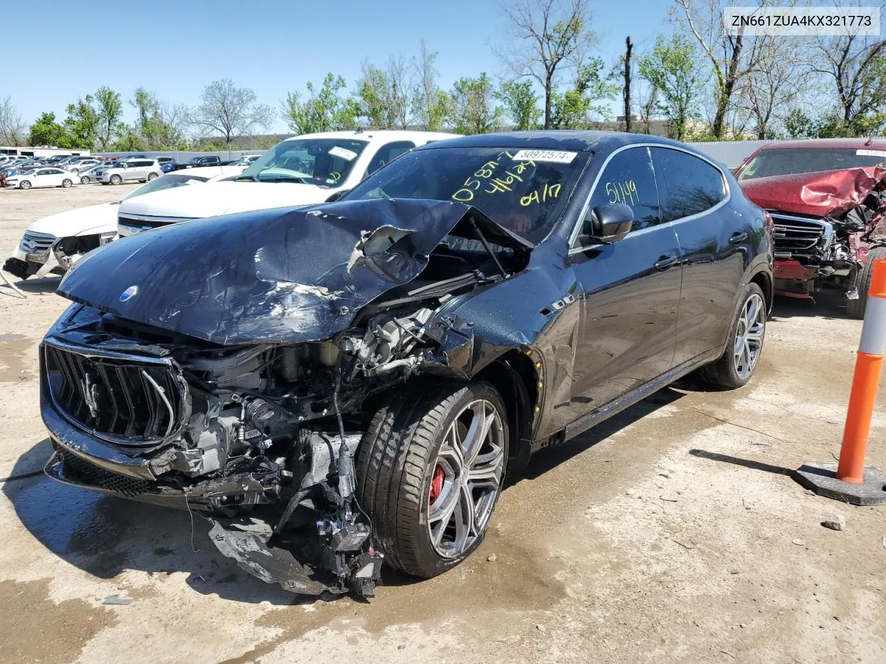 2019 Maserati Levante Gts VIN: ZN661ZUA4KX321773 Lot: 50972574