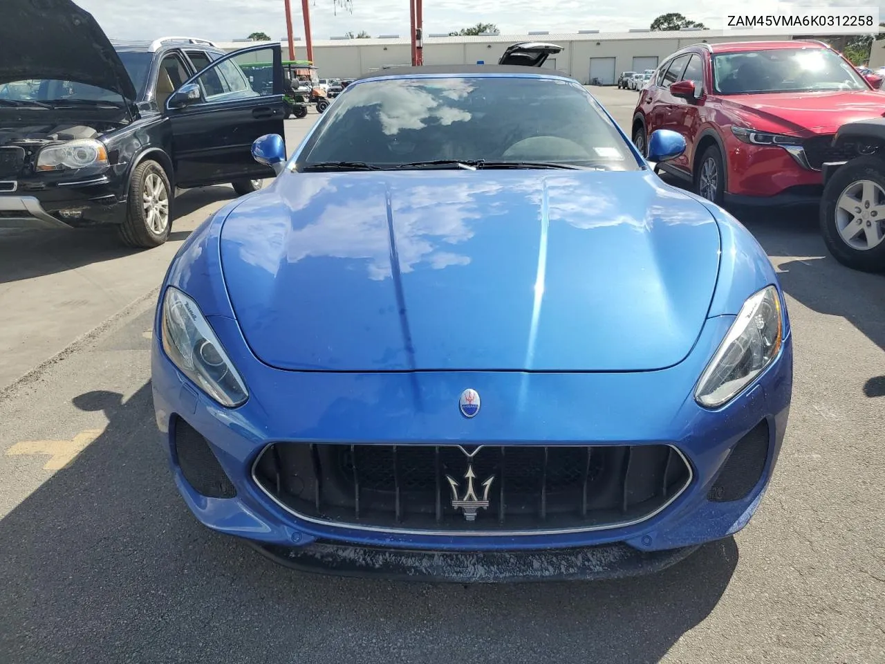 2019 Maserati Granturismo S VIN: ZAM45VMA6K0312258 Lot: 74933654