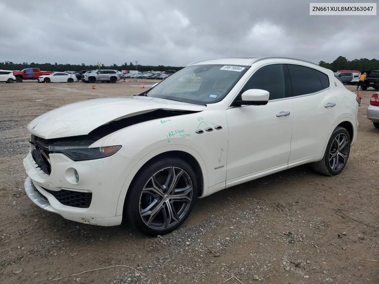 2021 Maserati Levante Luxury VIN: ZN661XUL8MX363047 Lot: 69678884