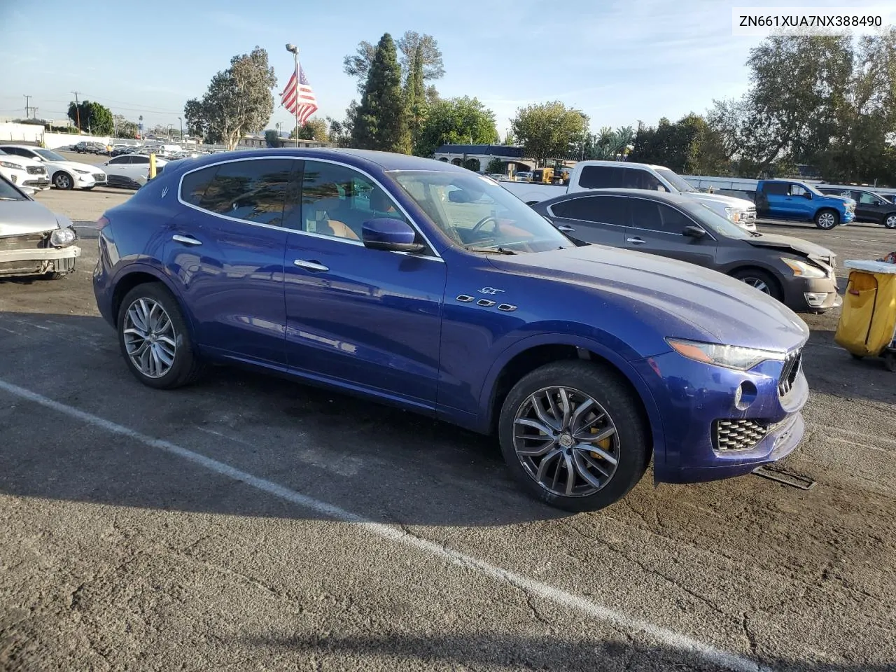 2022 Maserati Levante Base VIN: ZN661XUA7NX388490 Lot: 79674684