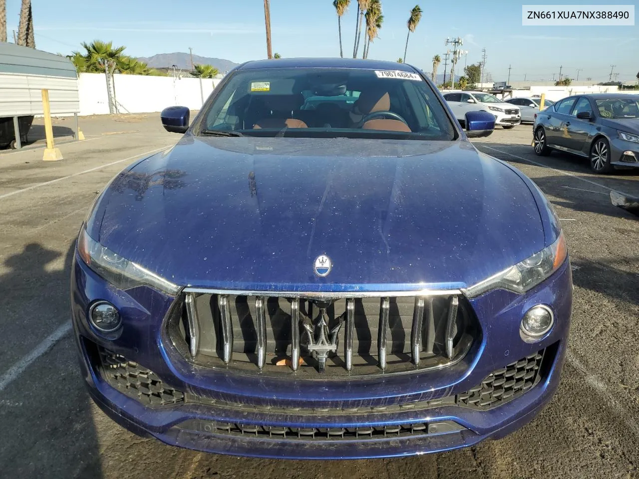 2022 Maserati Levante Base VIN: ZN661XUA7NX388490 Lot: 79674684