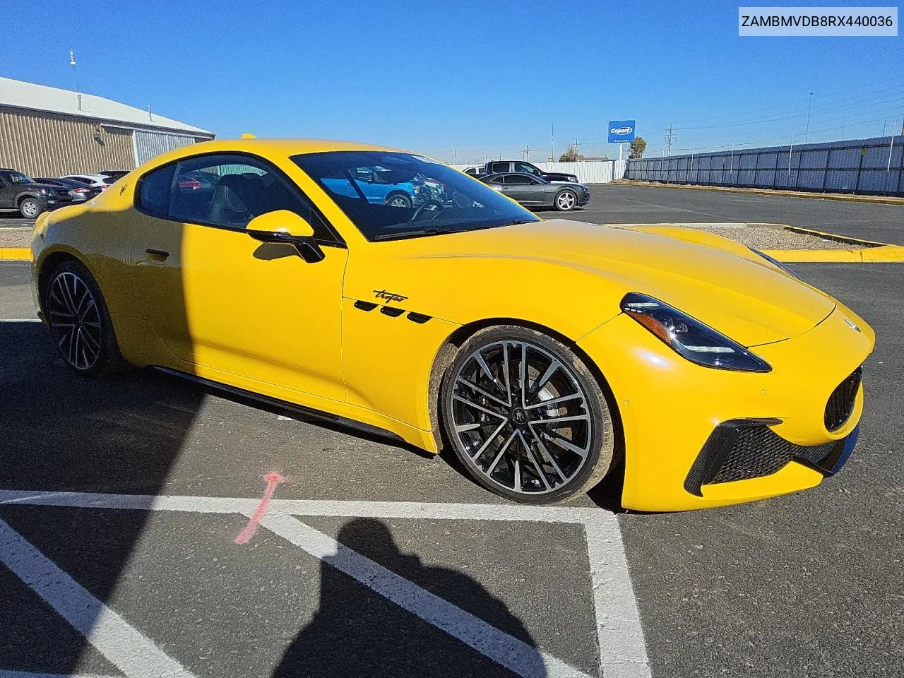 2024 Maserati Granturismo Trofeo VIN: ZAMBMVDB8RX440036 Lot: 80318454