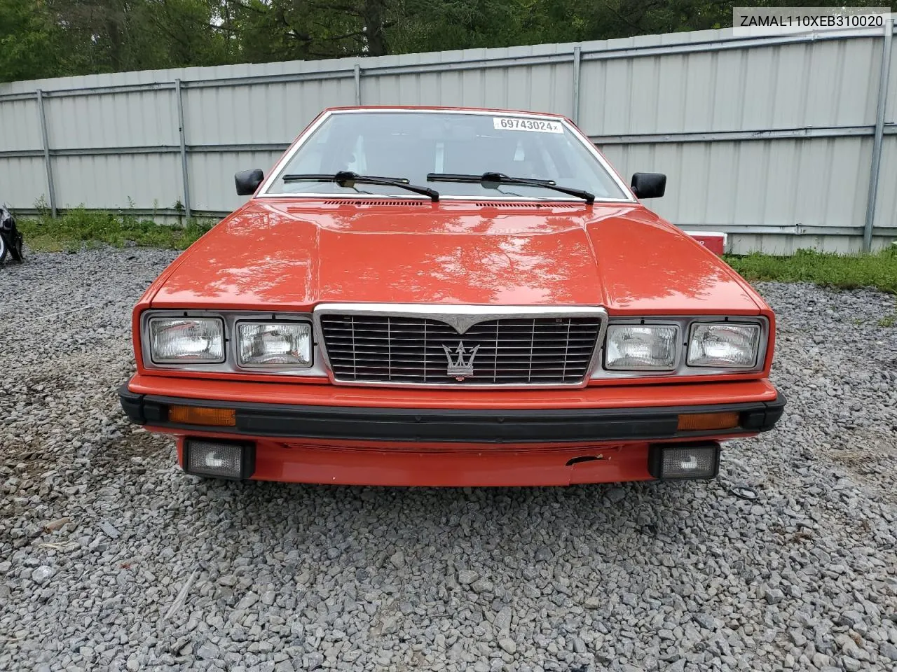 ZAMAL110XEB310020 1984 Maserati Biturbo