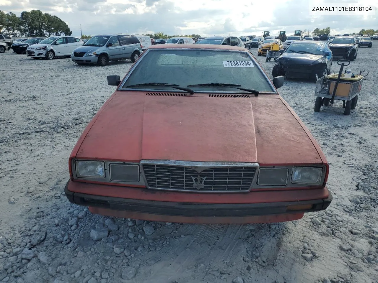 ZAMAL1101EB318104 1984 Maserati Biturbo