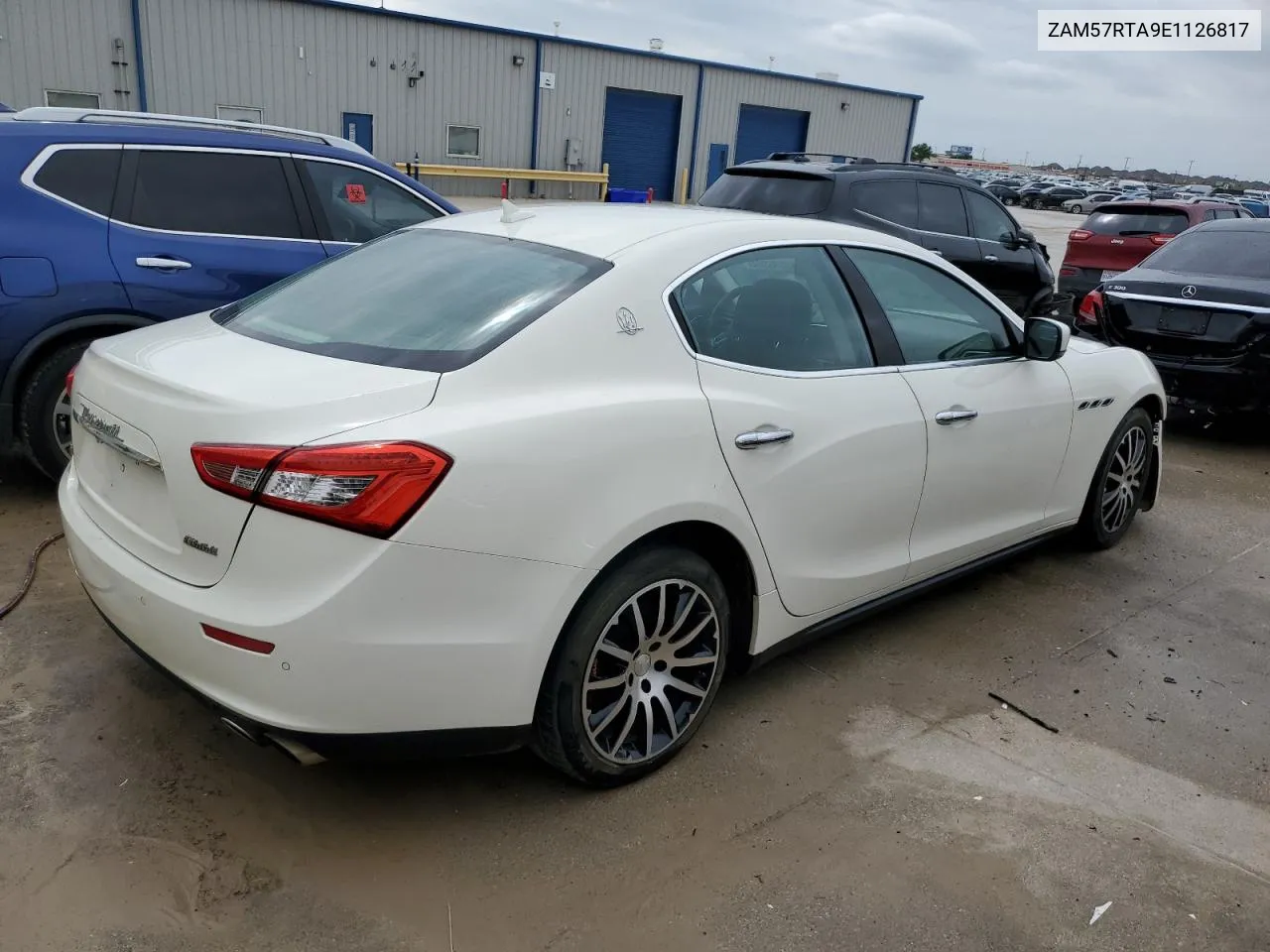 ZAM57RTA9E1126817 2014 Maserati Ghibli S