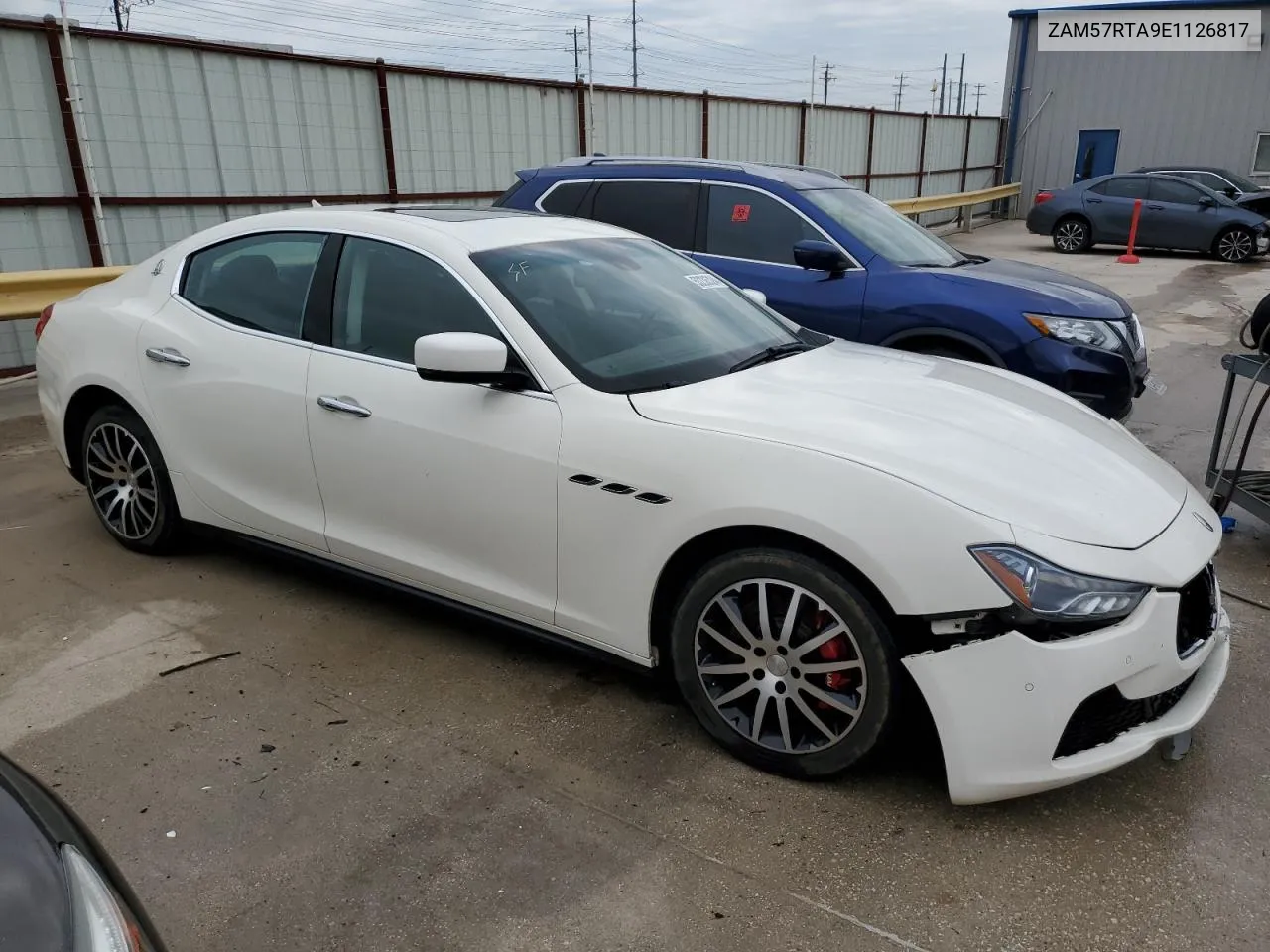 2014 Maserati Ghibli S VIN: ZAM57RTA9E1126817 Lot: 53236324