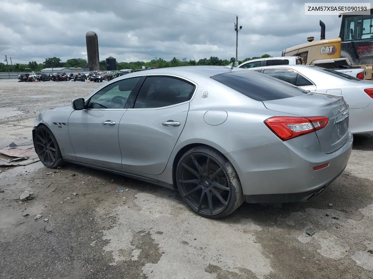 2014 Maserati Ghibli VIN: ZAM57XSA5E1090193 Lot: 54090414