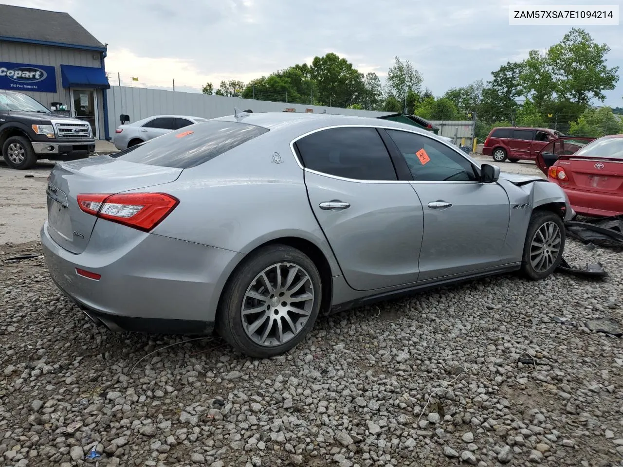 2014 Maserati Ghibli VIN: ZAM57XSA7E1094214 Lot: 57093924