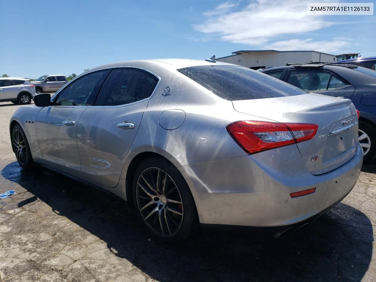 ZAM57RTA1E1126133 2014 Maserati Ghibli S