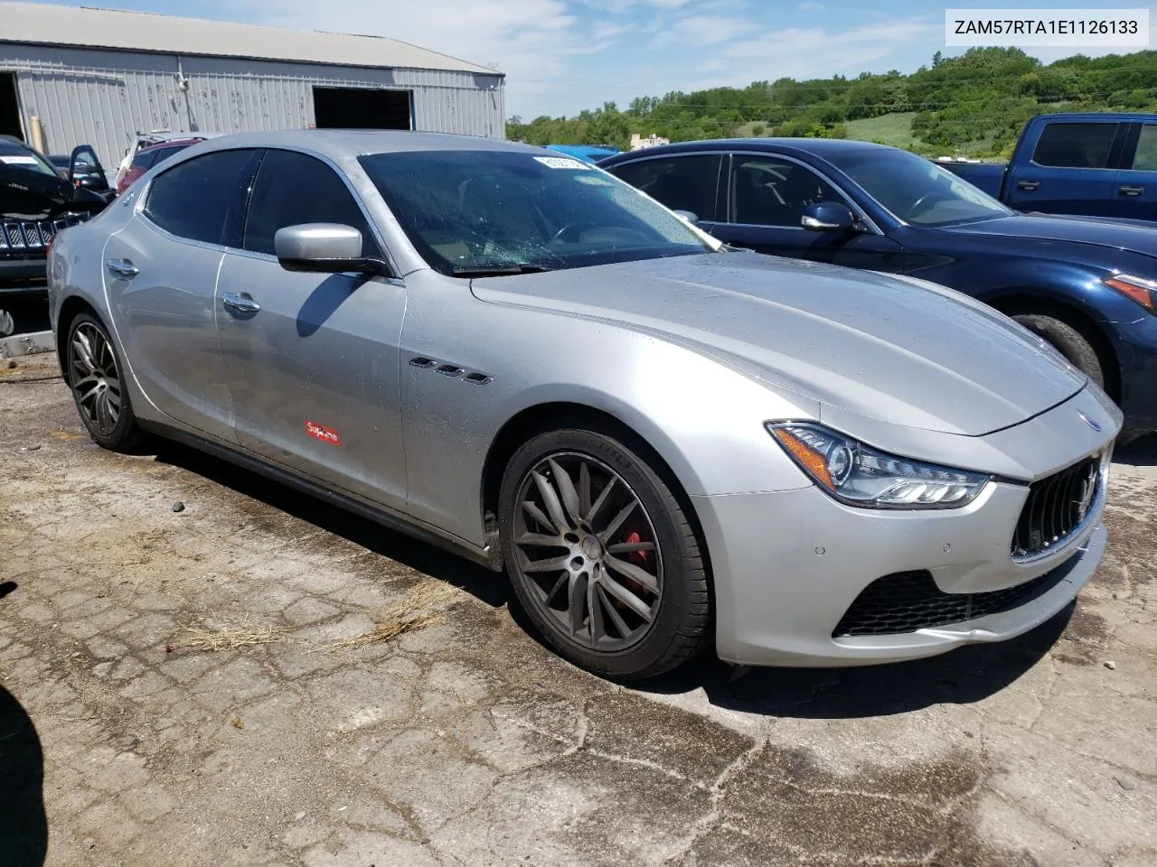 2014 Maserati Ghibli S VIN: ZAM57RTA1E1126133 Lot: 61027104