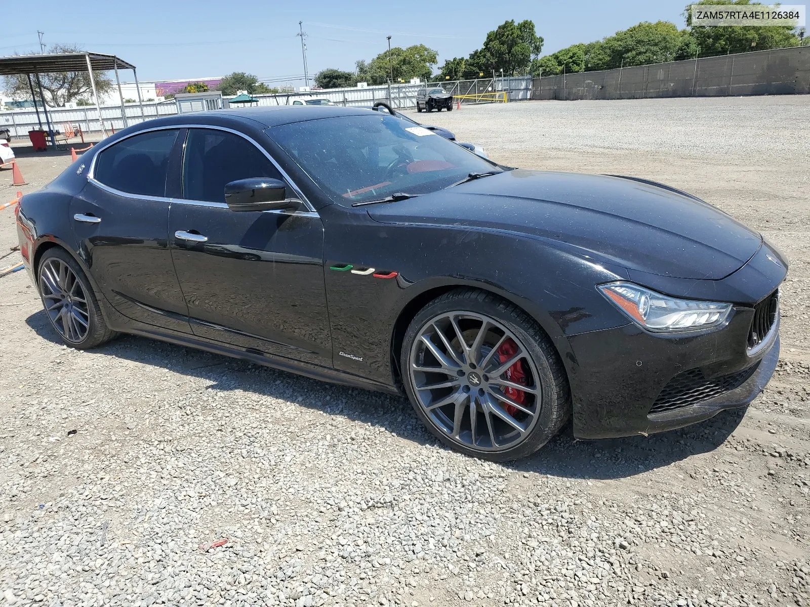 2014 Maserati Ghibli S VIN: ZAM57RTA4E1126384 Lot: 67335874