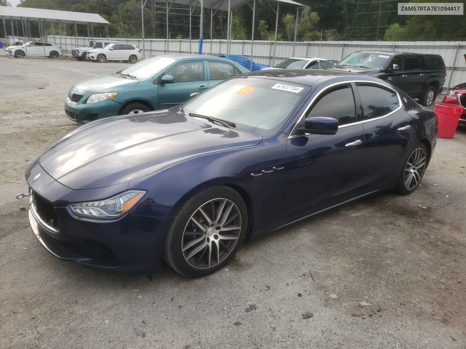 2014 Maserati Ghibli S VIN: ZAM57RTA7E1094417 Lot: 67437754