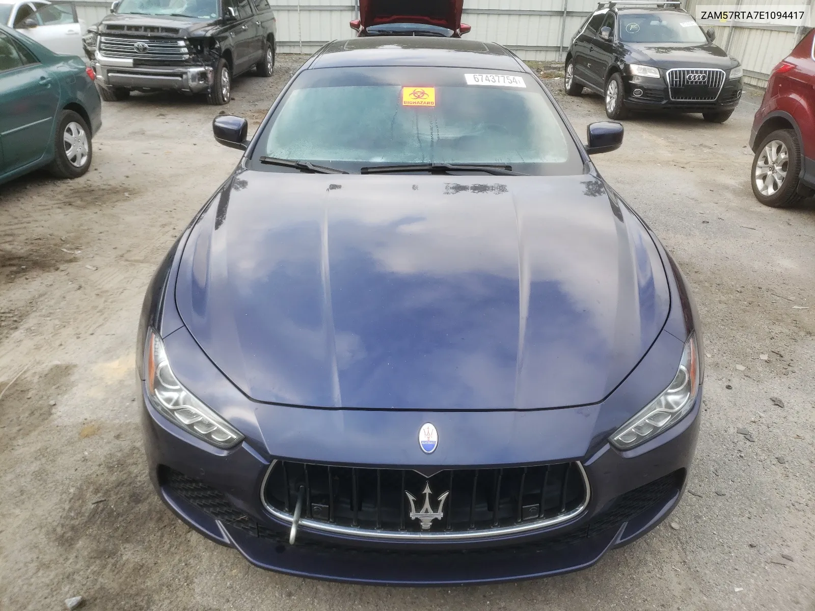 2014 Maserati Ghibli S VIN: ZAM57RTA7E1094417 Lot: 67437754