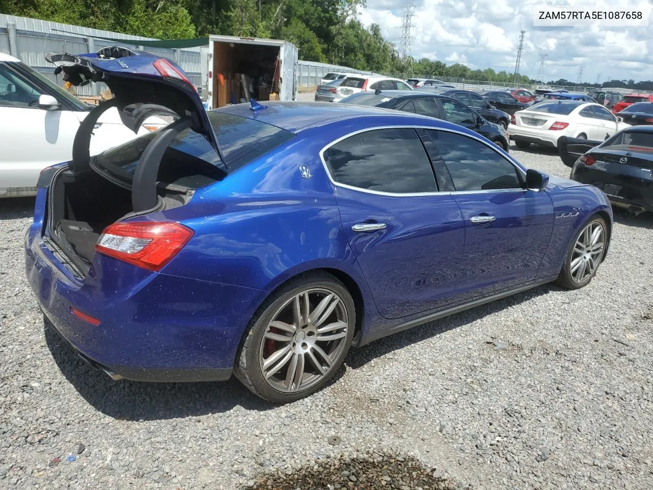 ZAM57RTA5E1087658 2014 Maserati Ghibli S