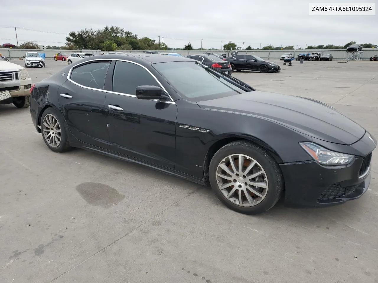 2014 Maserati Ghibli S VIN: ZAM57RTA5E1095324 Lot: 69797414