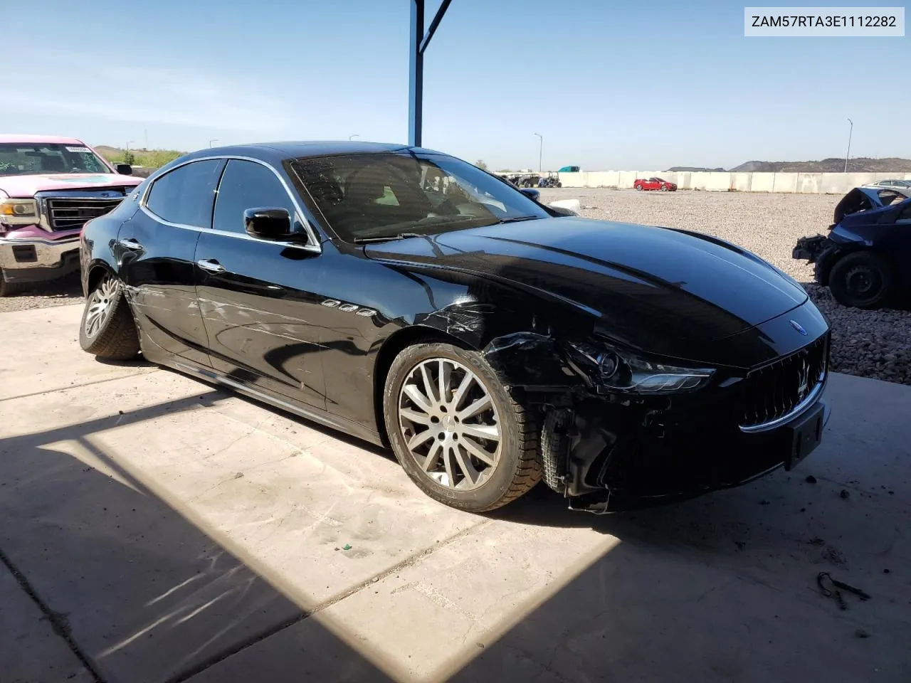 2014 Maserati Ghibli S VIN: ZAM57RTA3E1112282 Lot: 71475364