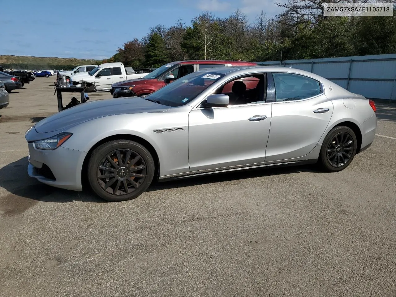 2014 Maserati Ghibli VIN: ZAM57XSA4E1105718 Lot: 71588574