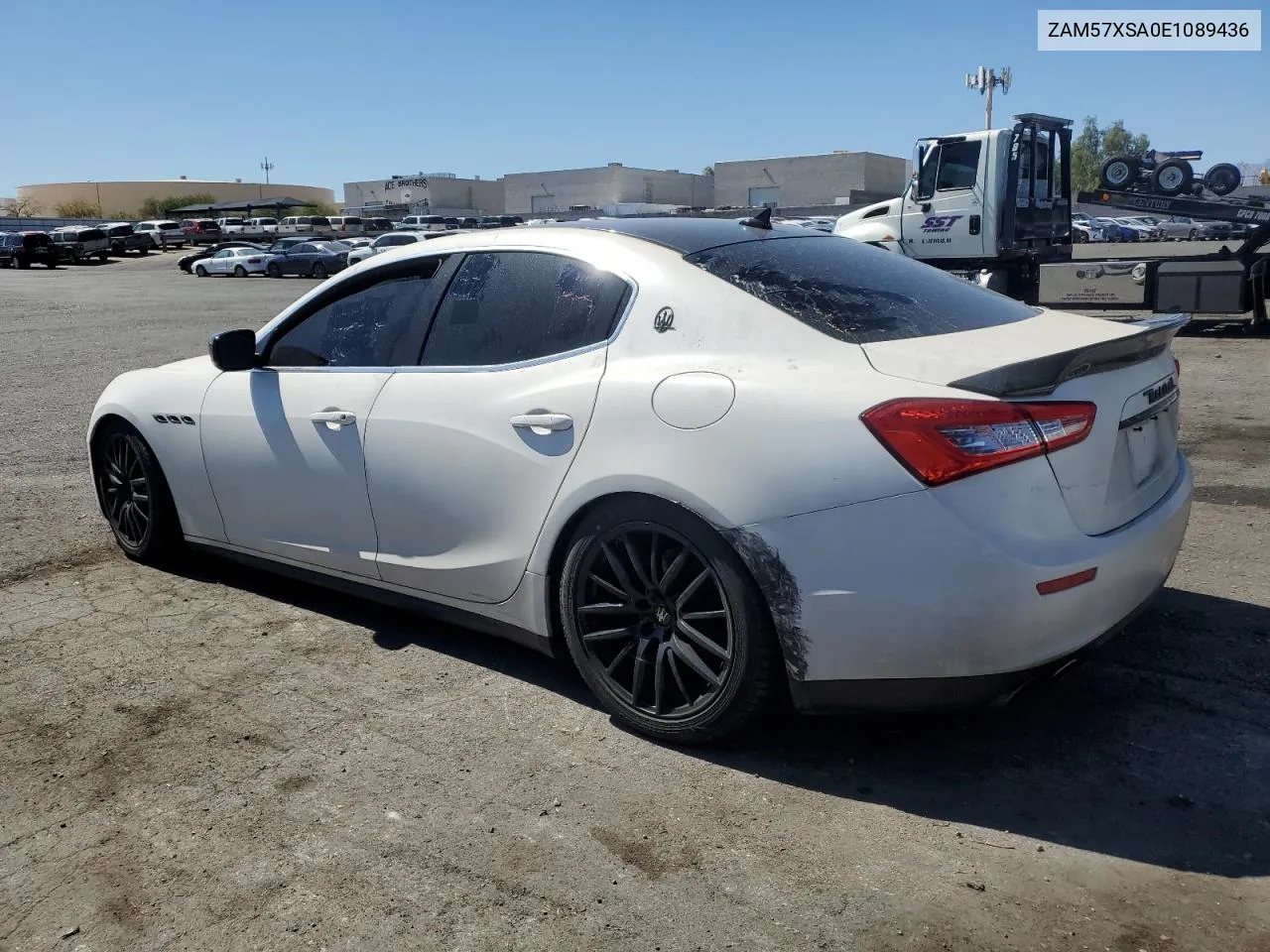 2014 Maserati Ghibli VIN: ZAM57XSA0E1089436 Lot: 72862944