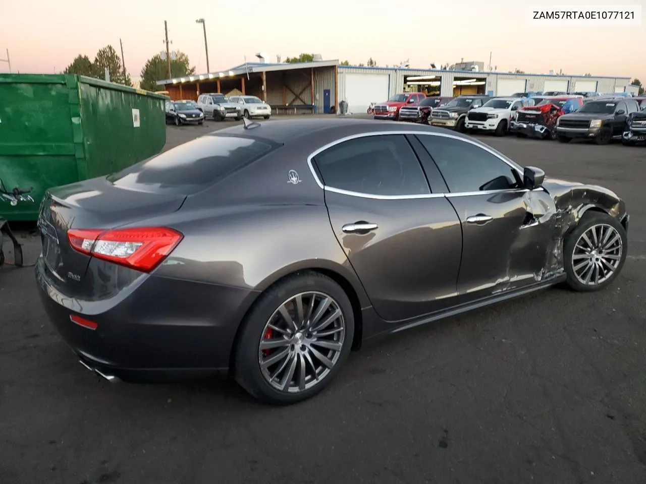 2014 Maserati Ghibli S VIN: ZAM57RTA0E1077121 Lot: 73145074