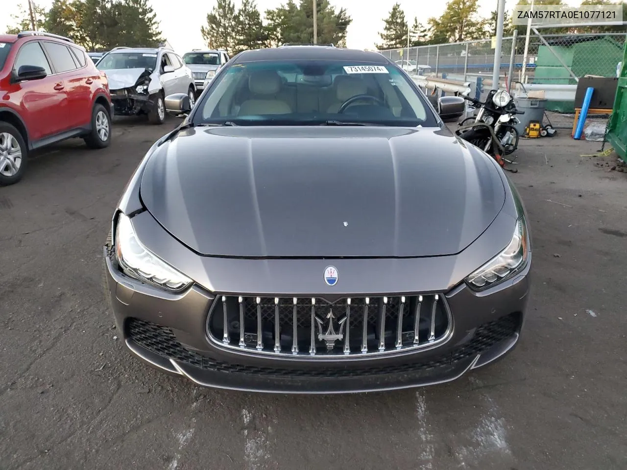 2014 Maserati Ghibli S VIN: ZAM57RTA0E1077121 Lot: 73145074