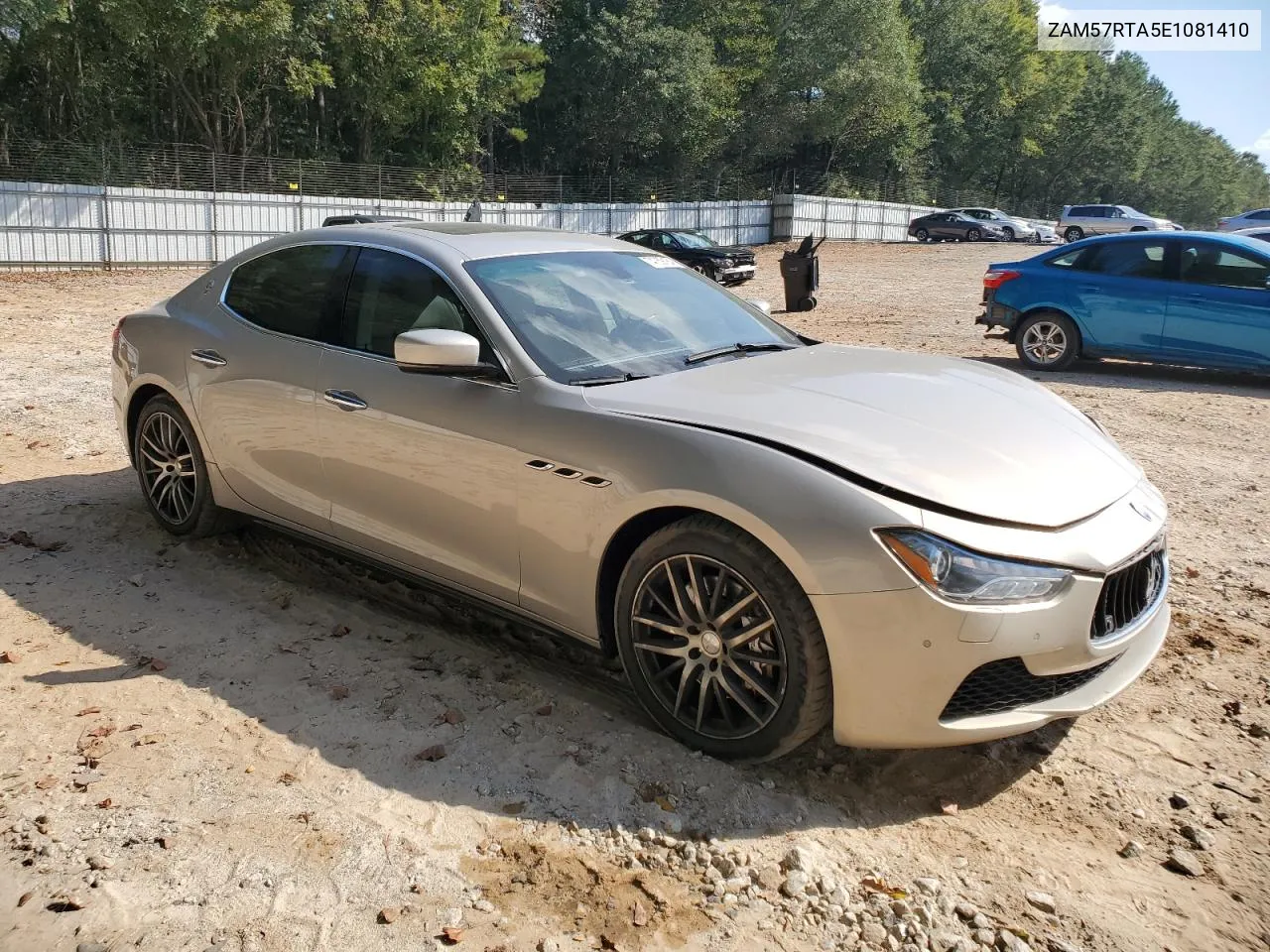 ZAM57RTA5E1081410 2014 Maserati Ghibli S