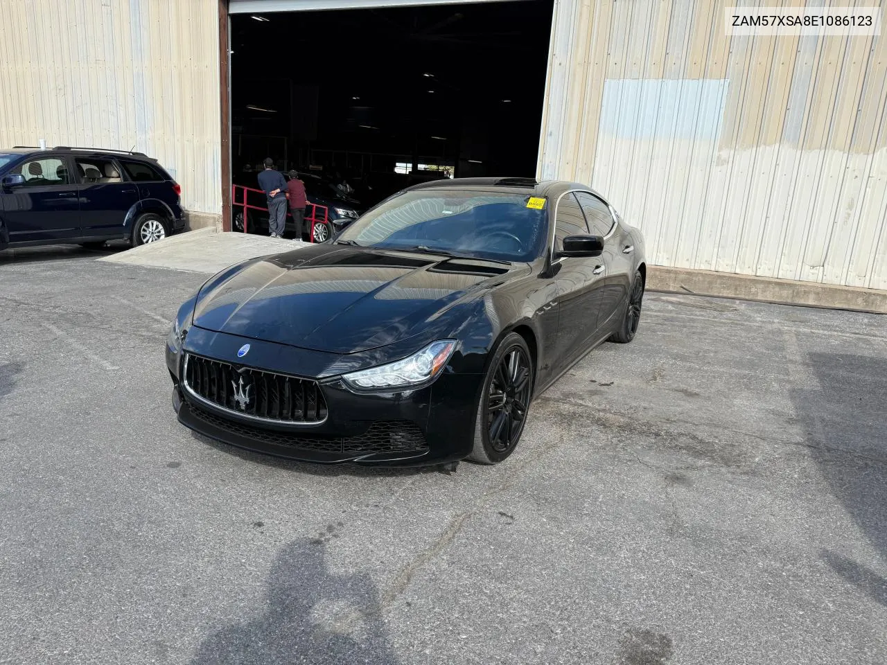 2014 Maserati Ghibli VIN: ZAM57XSA8E1086123 Lot: 77803394