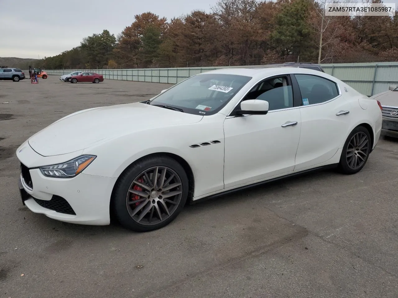 2014 Maserati Ghibli S VIN: ZAM57RTA3E1085987 Lot: 77931044