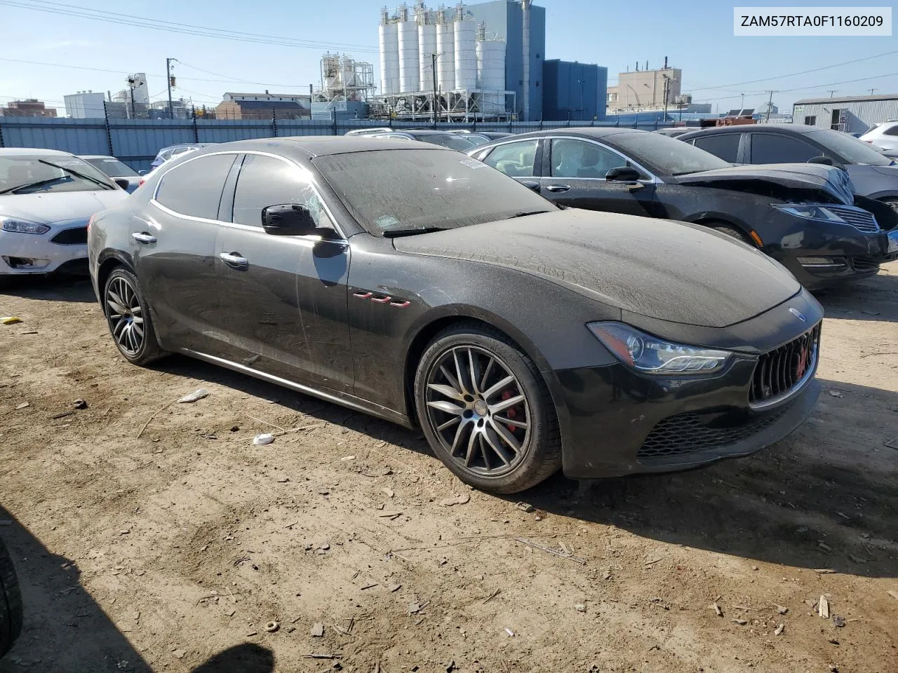 ZAM57RTA0F1160209 2015 Maserati Ghibli S