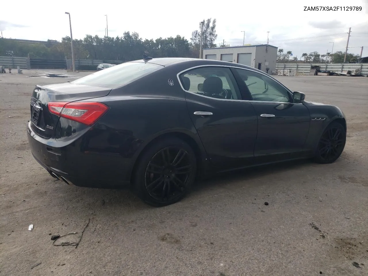 2015 Maserati Ghibli VIN: ZAM57XSA2F1129789 Lot: 51616004