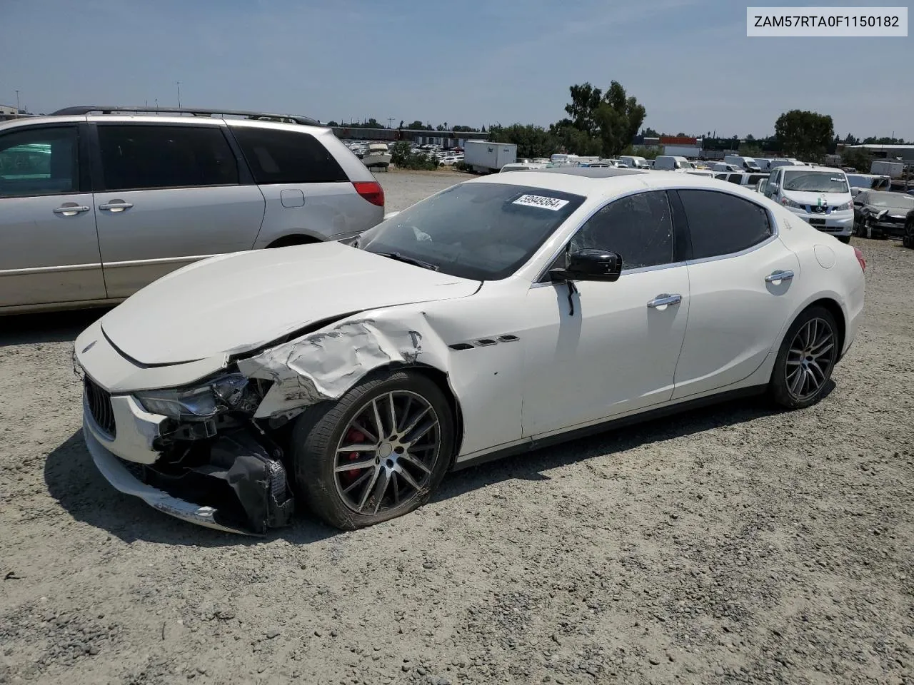 ZAM57RTA0F1150182 2015 Maserati Ghibli S