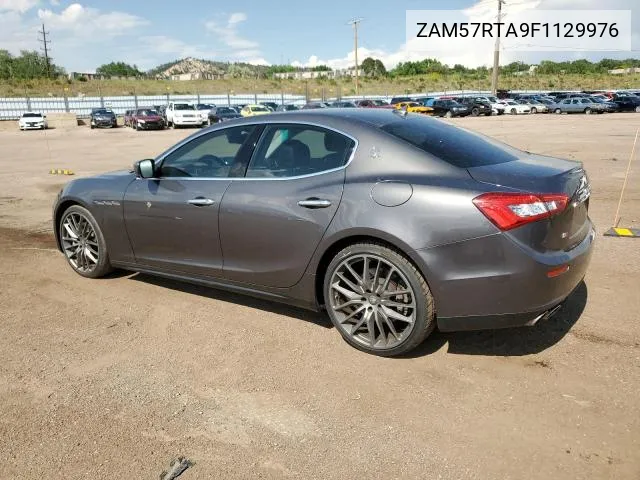 ZAM57RTA9F1129976 2015 Maserati Ghibli S