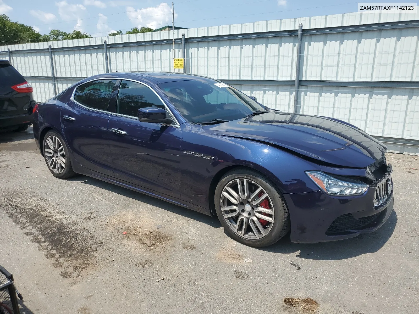 ZAM57RTAXF1142123 2015 Maserati Ghibli S