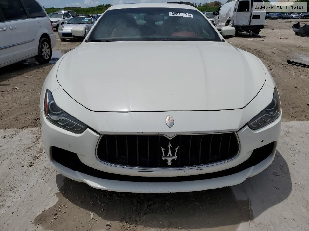 2015 Maserati Ghibli S VIN: ZAM57RTA0F1146181 Lot: 65817734