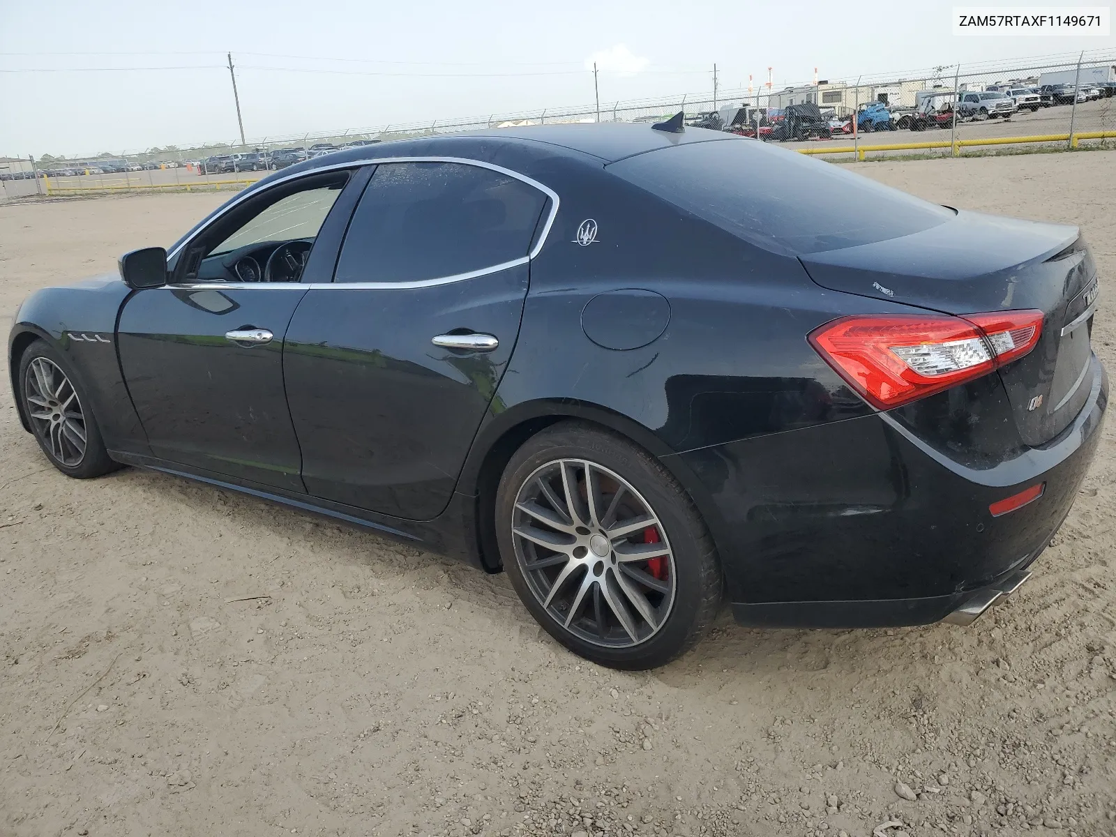 2015 Maserati Ghibli S VIN: ZAM57RTAXF1149671 Lot: 65851634