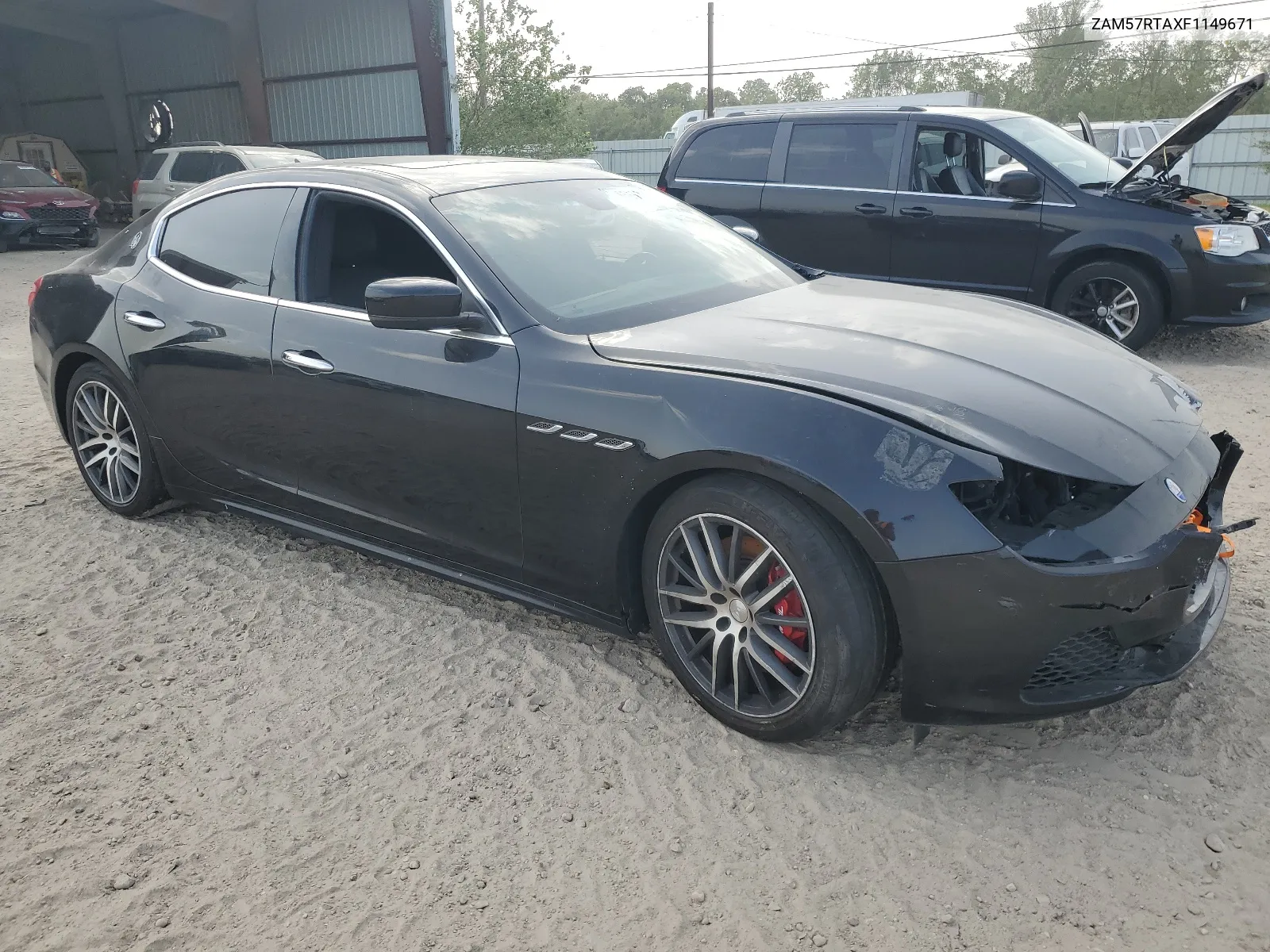 2015 Maserati Ghibli S VIN: ZAM57RTAXF1149671 Lot: 65851634